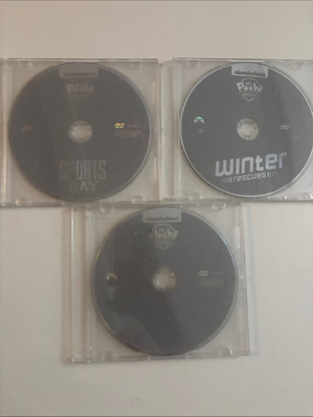 Paw Patrol Winter Rescues DVD - Gray Disc